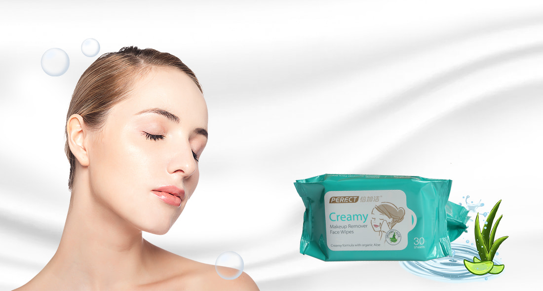 Creamy Makeup Remover Face Wipes