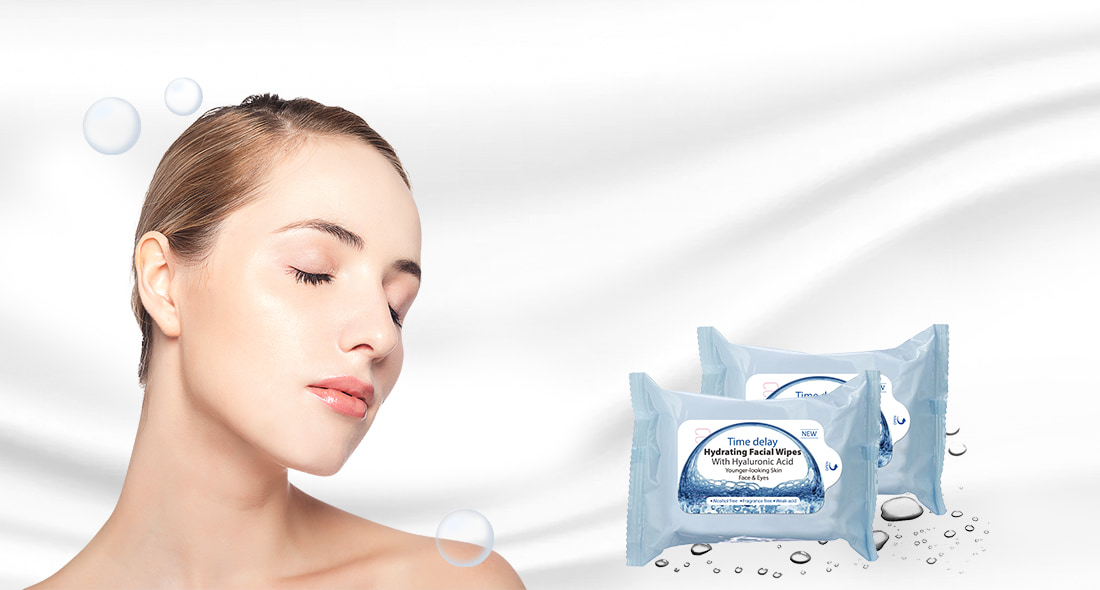 Hyaluronic Acid Hydra Facial Wipes